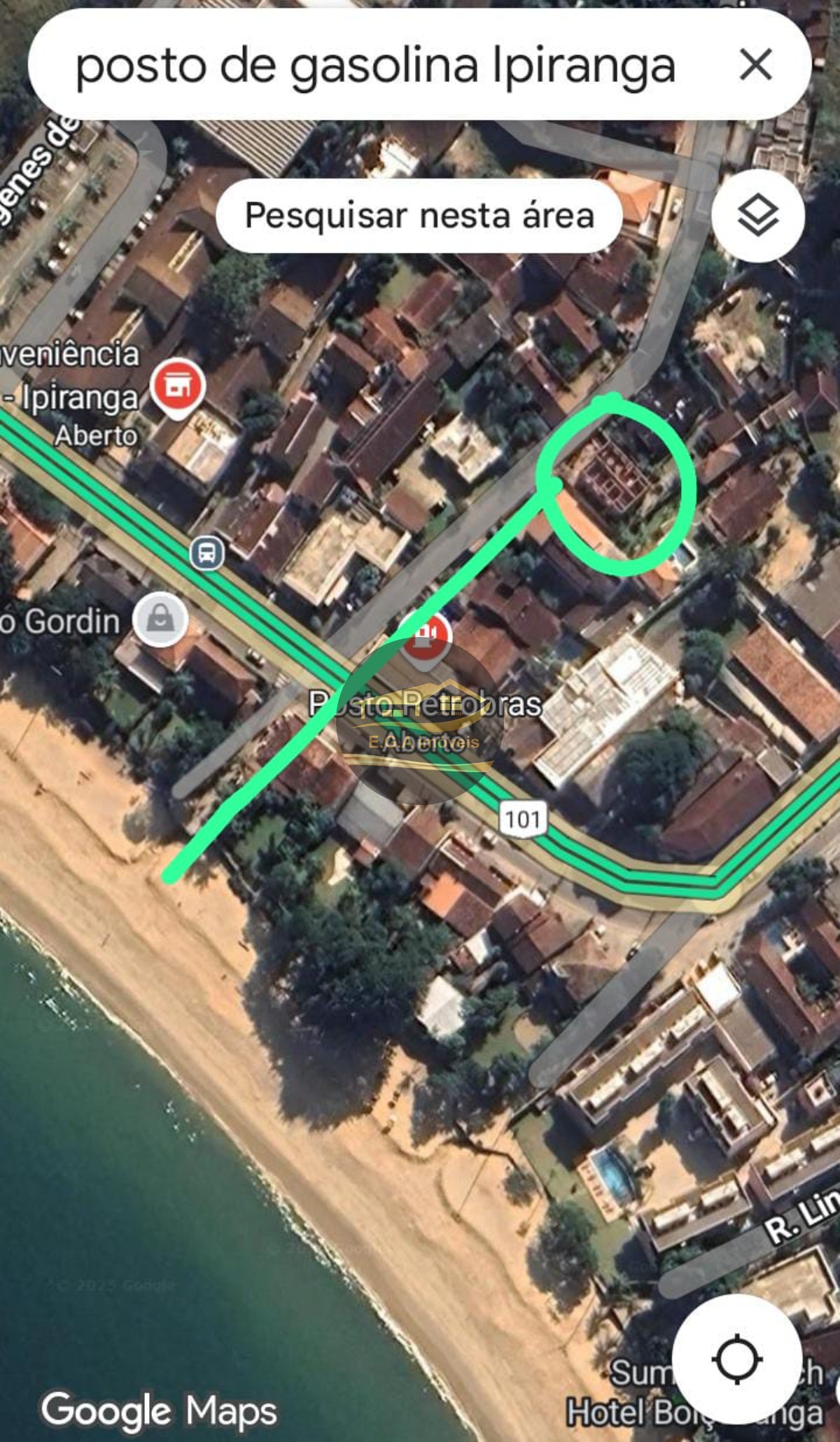 Casa na praia de Boiçucanga