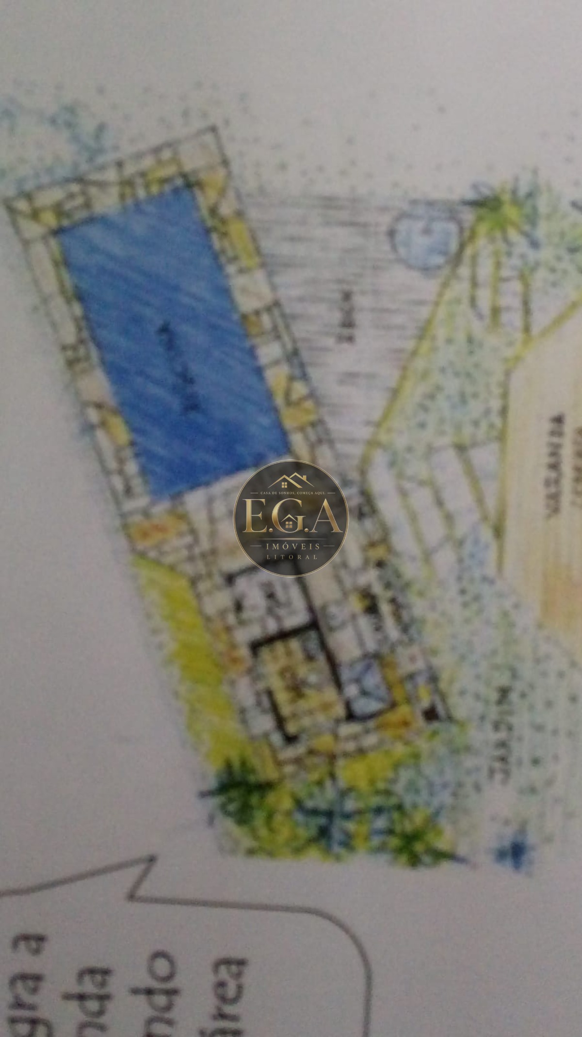 Área com 4,800m² com 07 casas a terminar camburi -sp