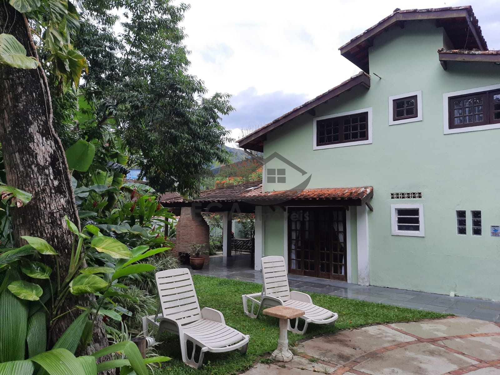 Casa em boiçucanga, tem saida de barco para o rio