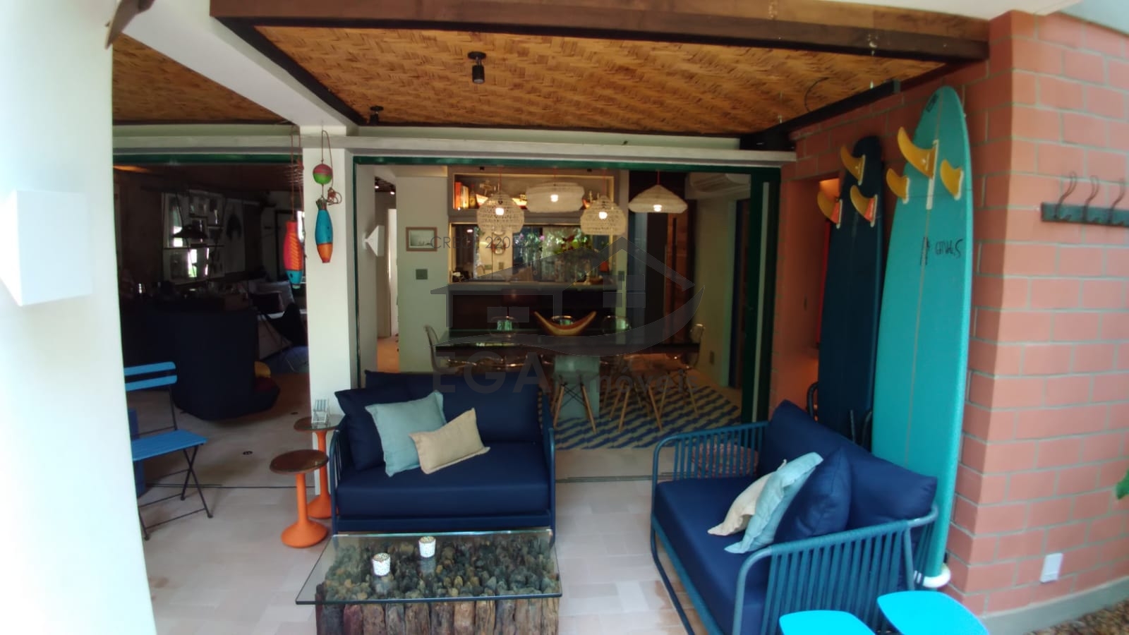 Casa em cond, pé na areia em barra do una