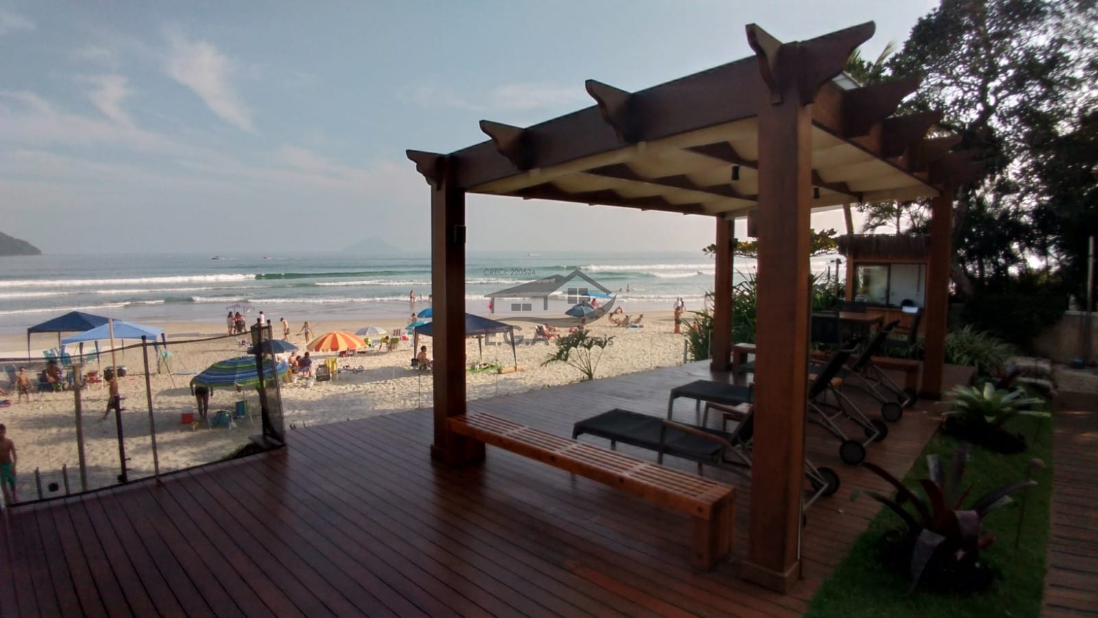 Casa frente ao mar em Juquey