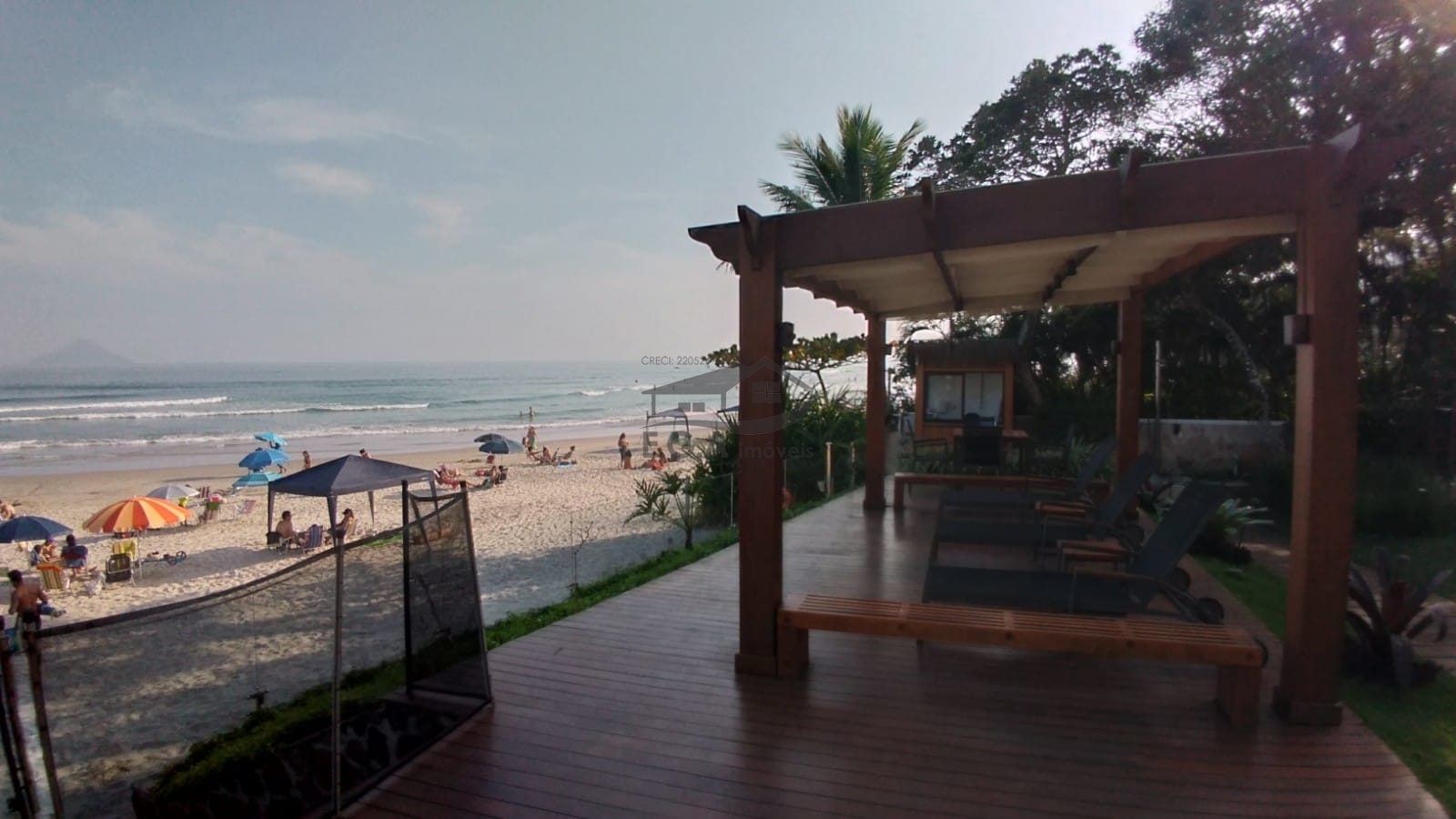 Casa frente ao mar em Juquey