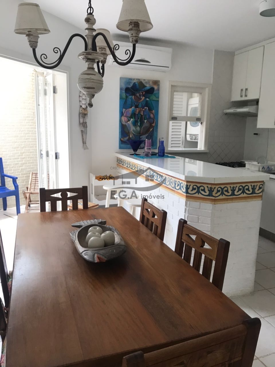 Casa de condomínio frente ao mar
