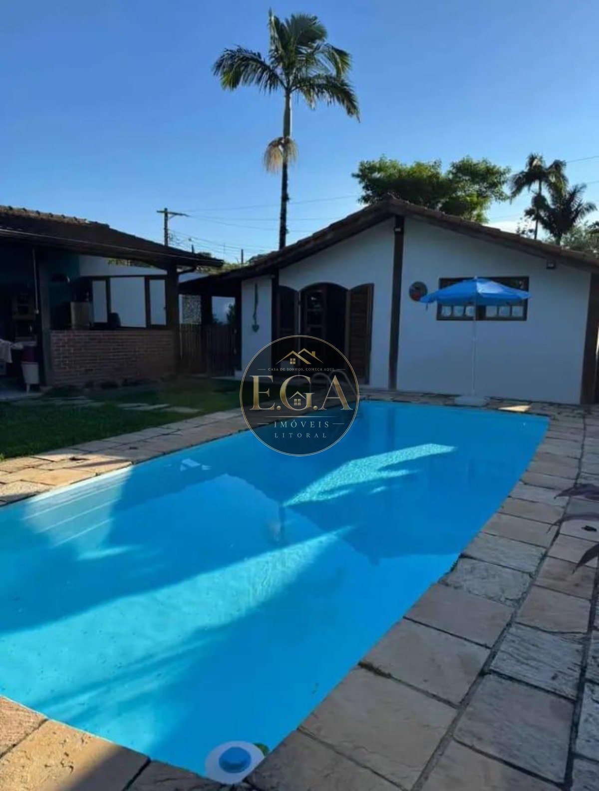Casa na praia de Boiçucanga