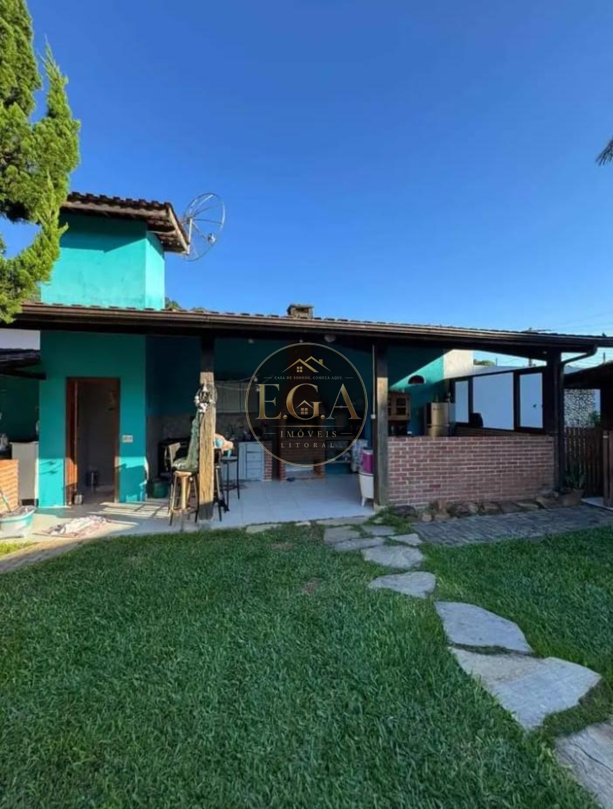 Casa na praia de Boiçucanga