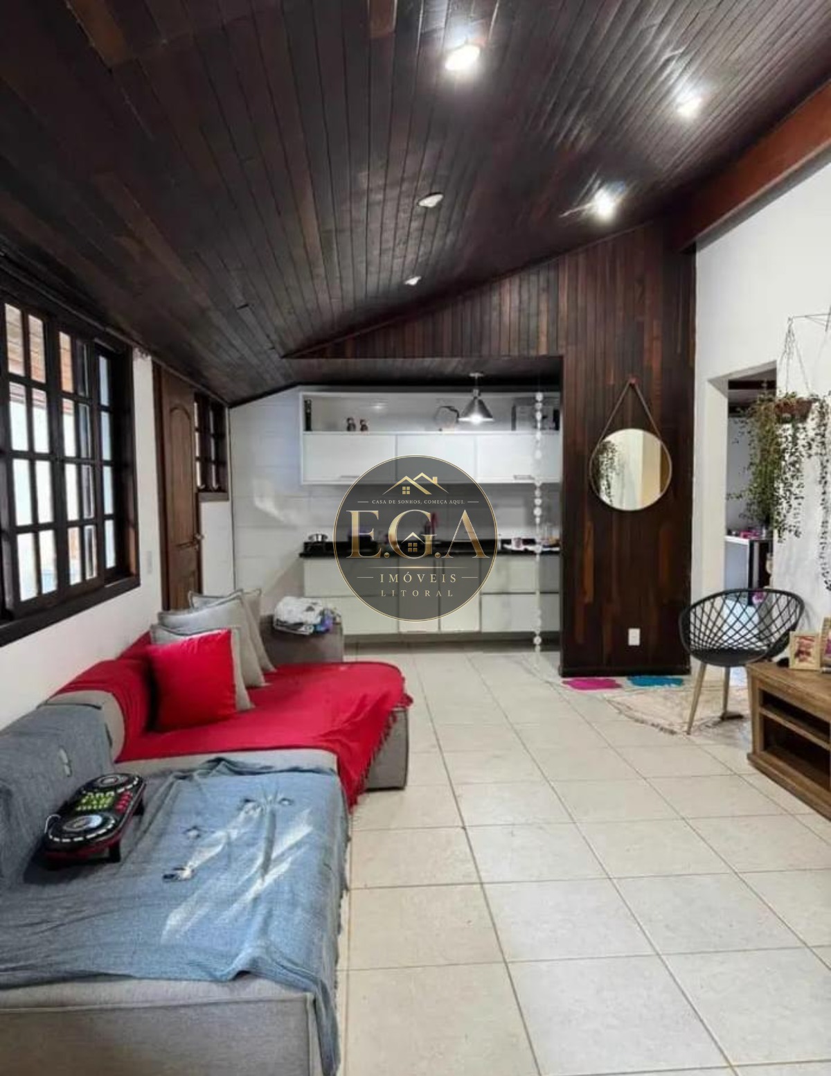 Casa na praia de Boiçucanga